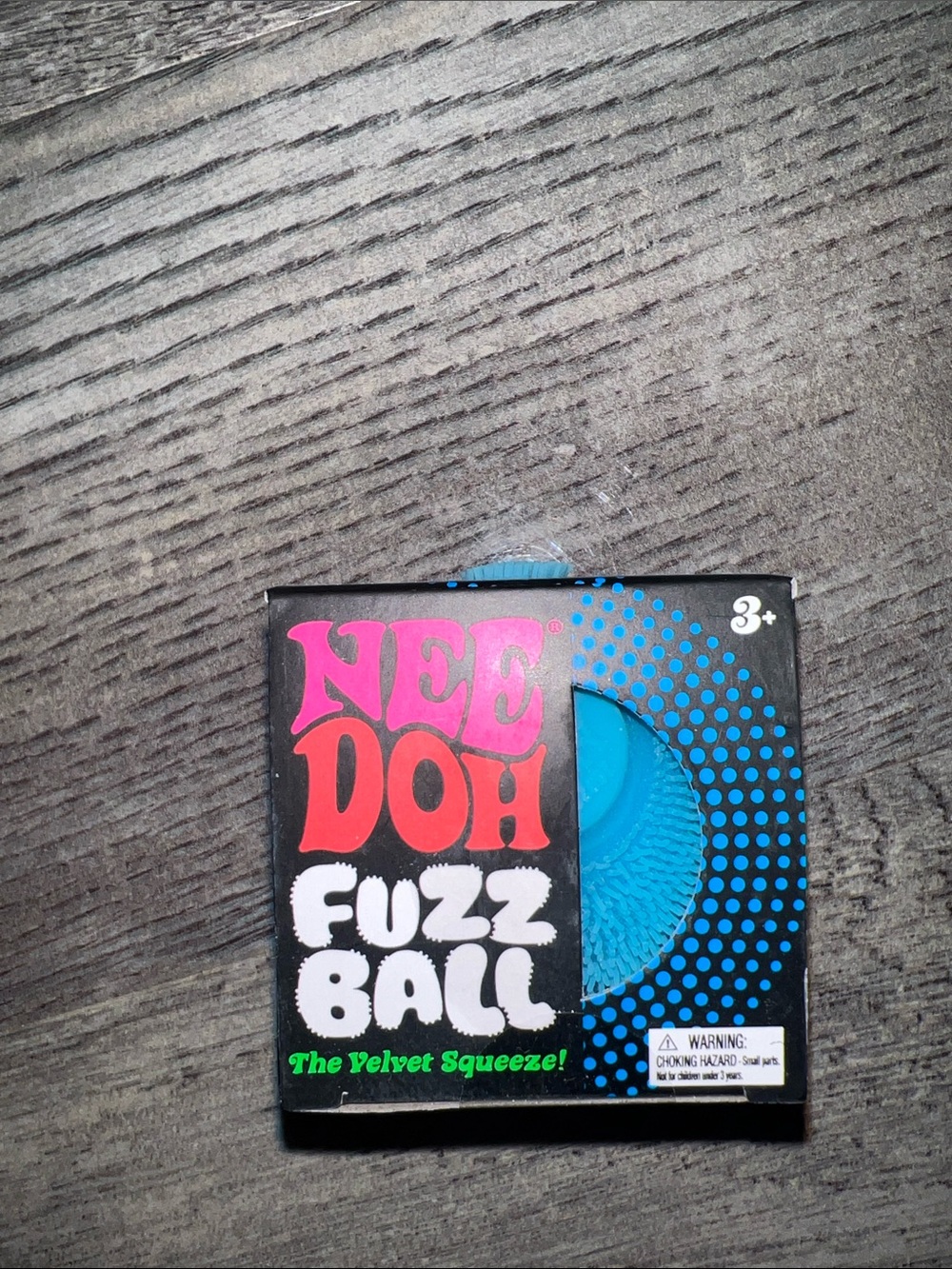 Nee Doh Fuzz Ball - Blue Velvet Squeeze